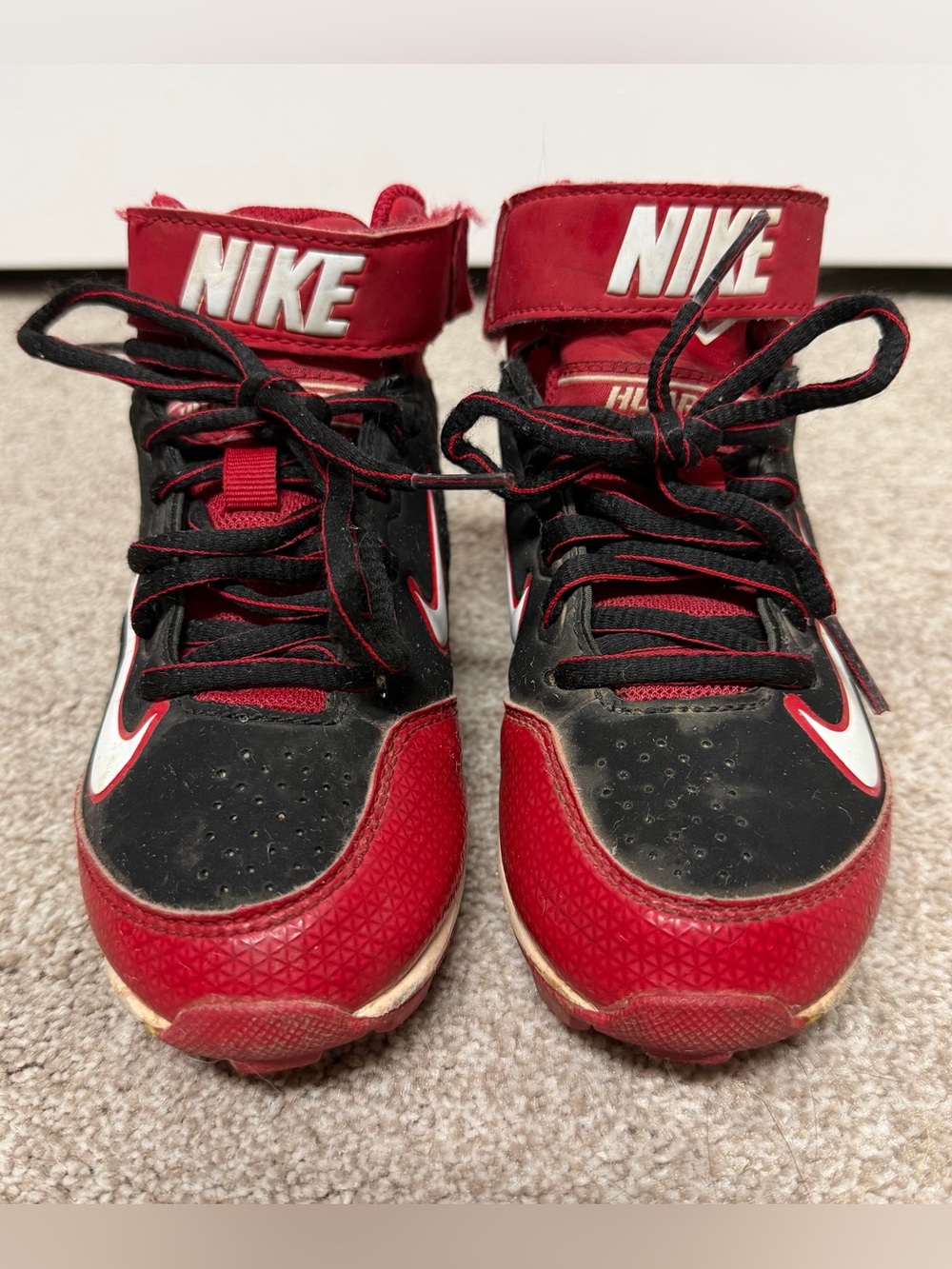 Nike Huarache Keystone Mid Cleats - Kids 12C